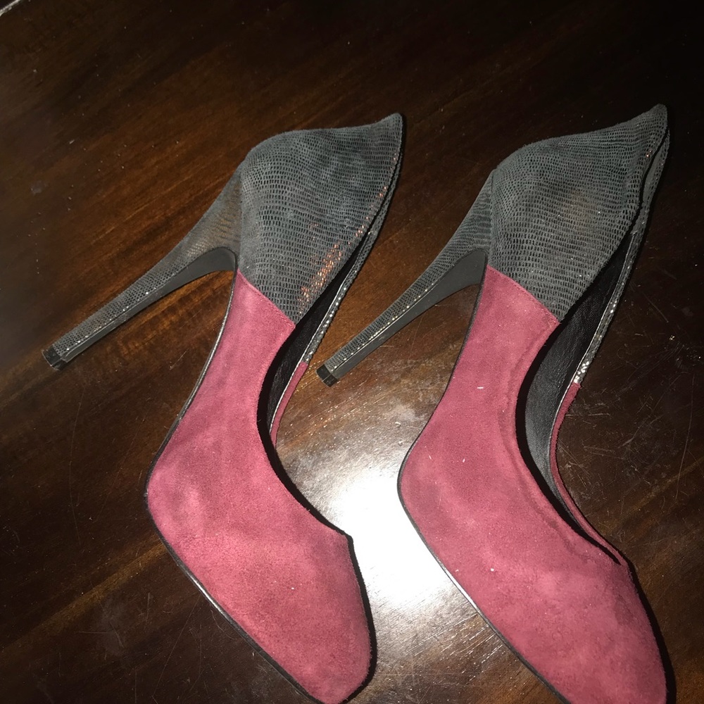 Red Aldo heels